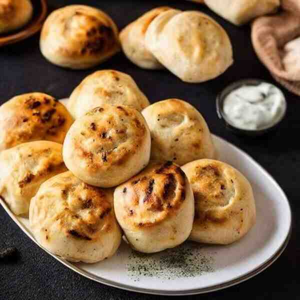Картофельногрибные рулетики из лаваша